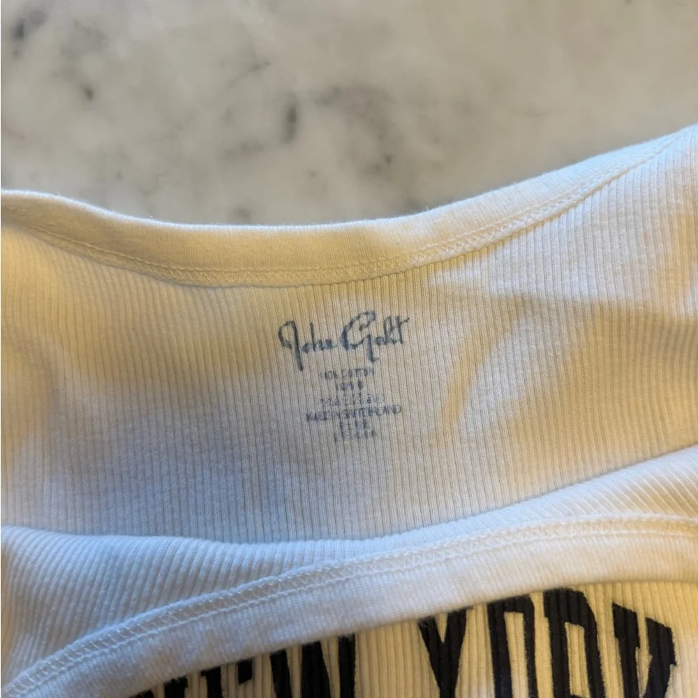 Brandy Melville John Galt New York Ribbed Tank - Picture 3 of 3